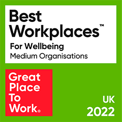 Best Workplaces for Wellbeing: UK 2022 logo