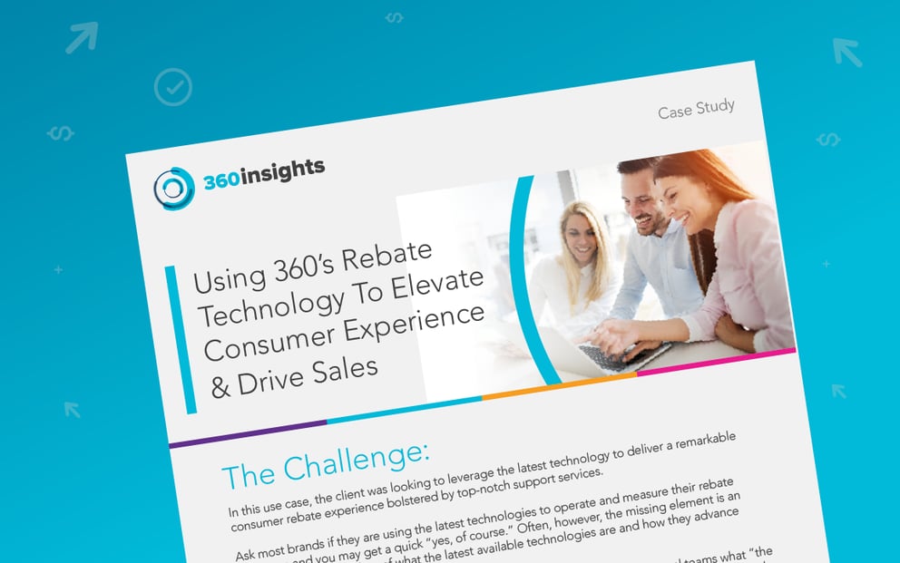Appliances: Using 360s Rebate Technology to Elevate Consumer Experience