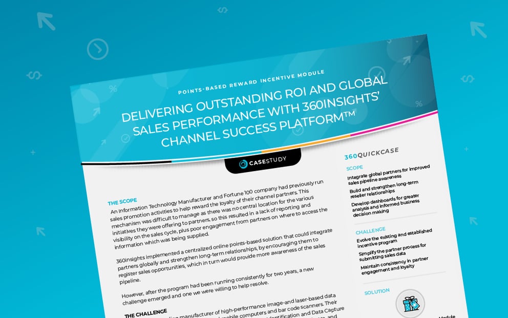 Technology: Delivering outstanding ROI and global sales performance