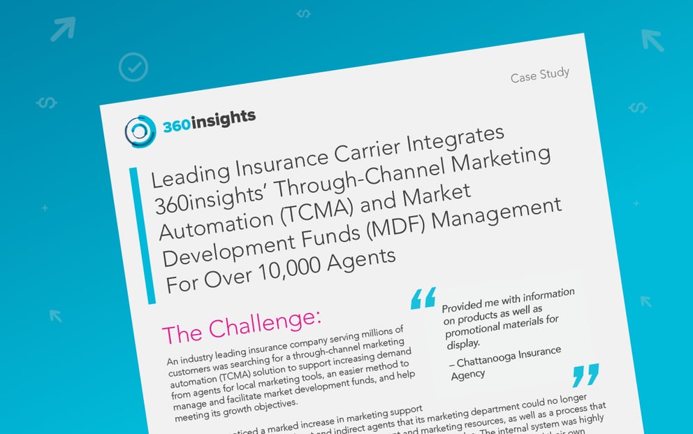 Insurance: Leading Insurance Carrier Integrates 360 TCMA