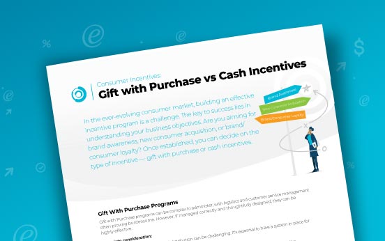 Consumer Incentives: Gift with Purchase vs Cash Incentives