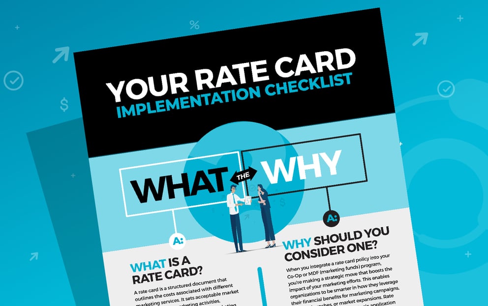 Your Rate Card Implementation Checklist