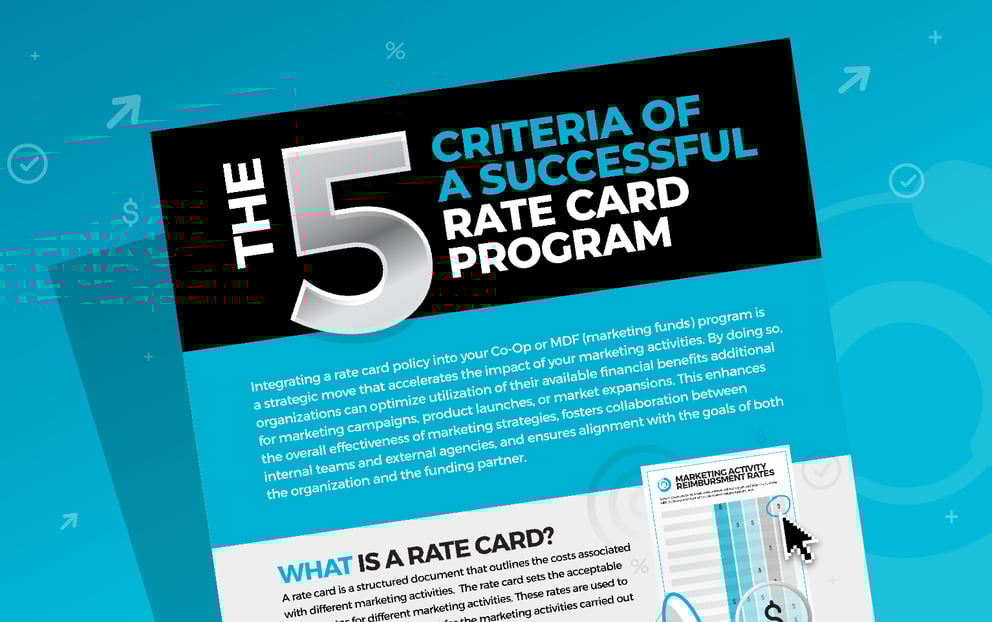 The 5 Criteria of Successful Rate Card Program