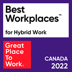 Best Workplaces for Hybrid Work: Canada 2022 logo