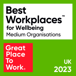 Best Workplaces for Wellbeing: UK 2023 logo