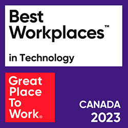 Best Workplaces in Technology Canada 2023 logo