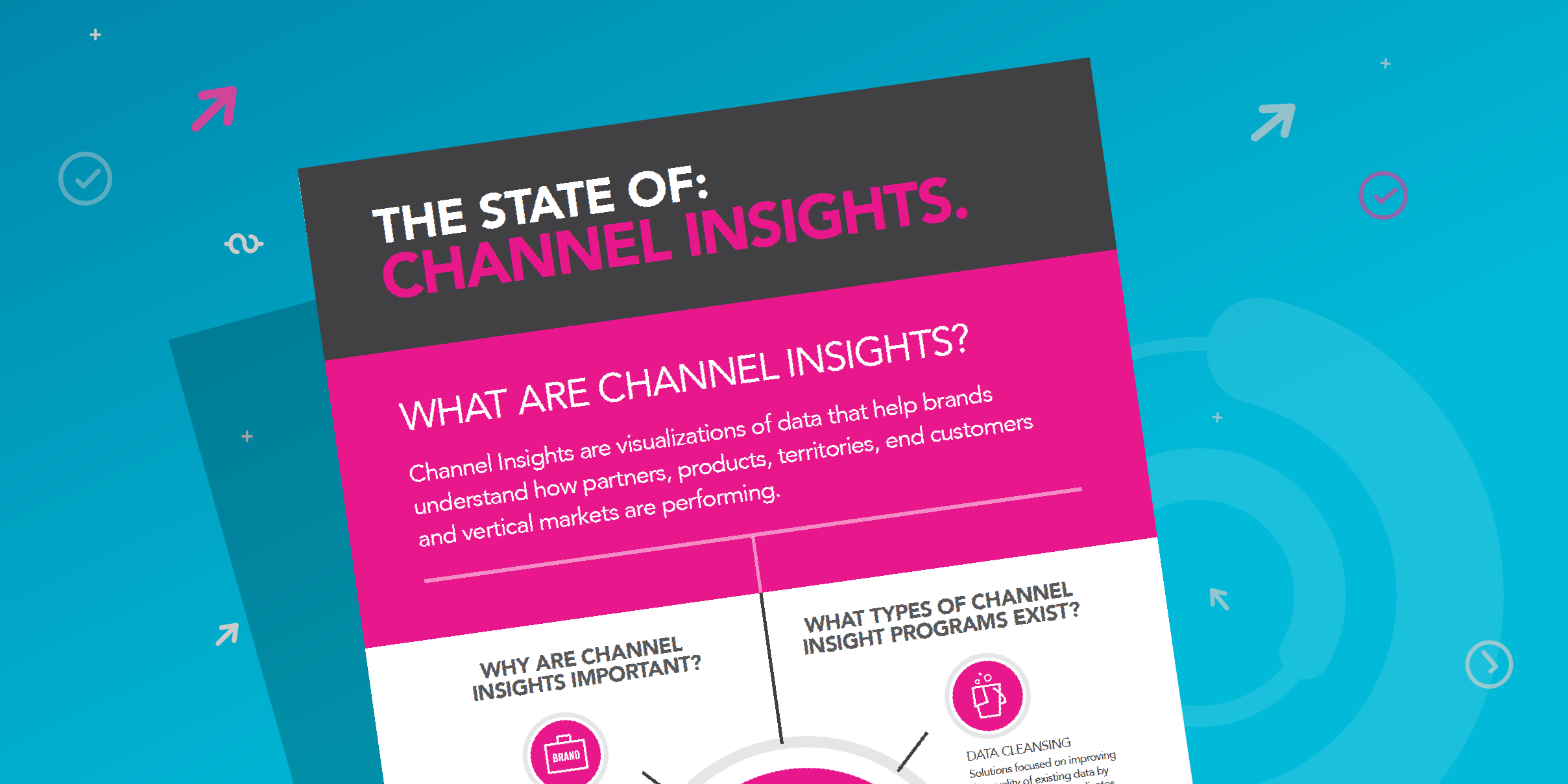 Infographic about the state of channel insights