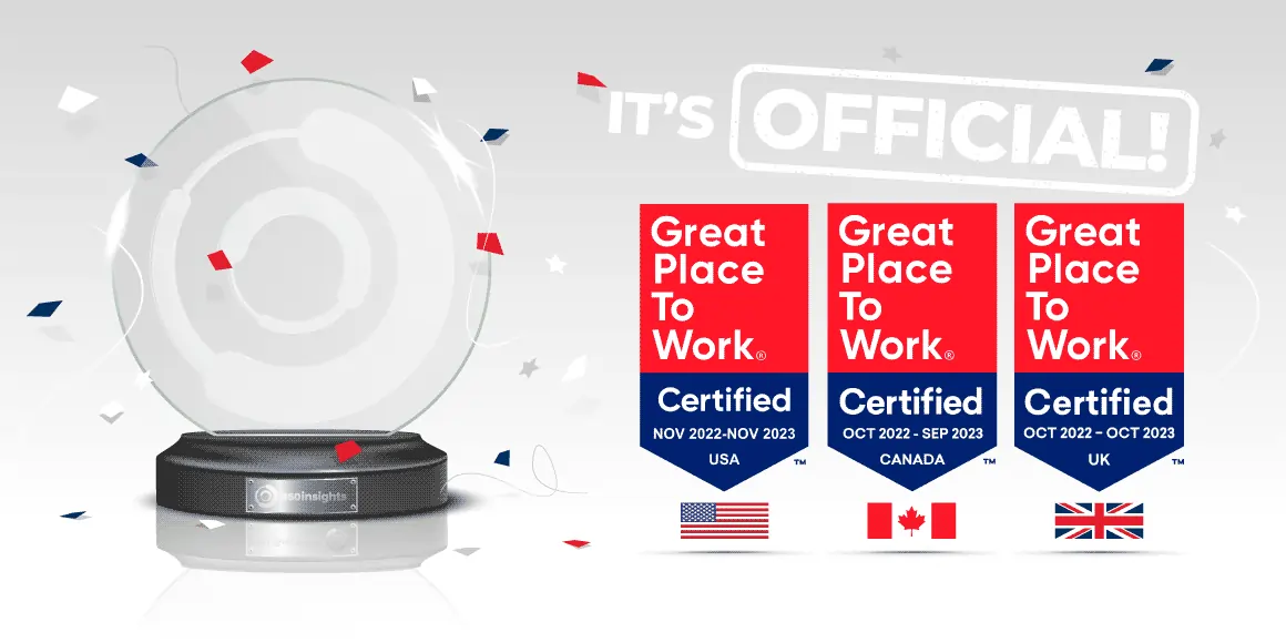 360insights Achieves Great Place to Work Certification in Canada US UK 2022-2023